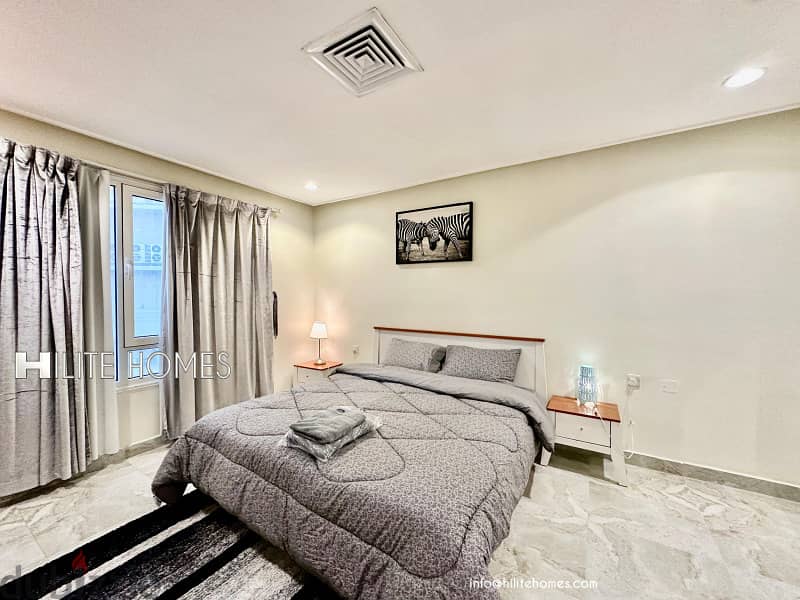 Two bedroom furnished apartment for rent in Fintas 8