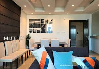 Sea view full floor apartment furnished For Rent in Fintas