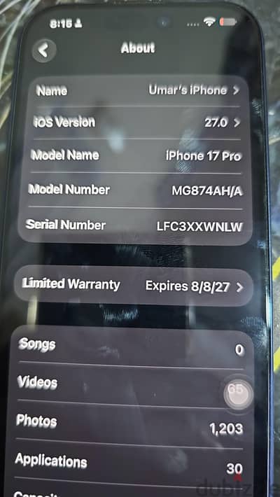 Apple - iPhone 17 pro like new 10/10