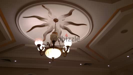 5 bedroom ground floor with yard in abu fatira
