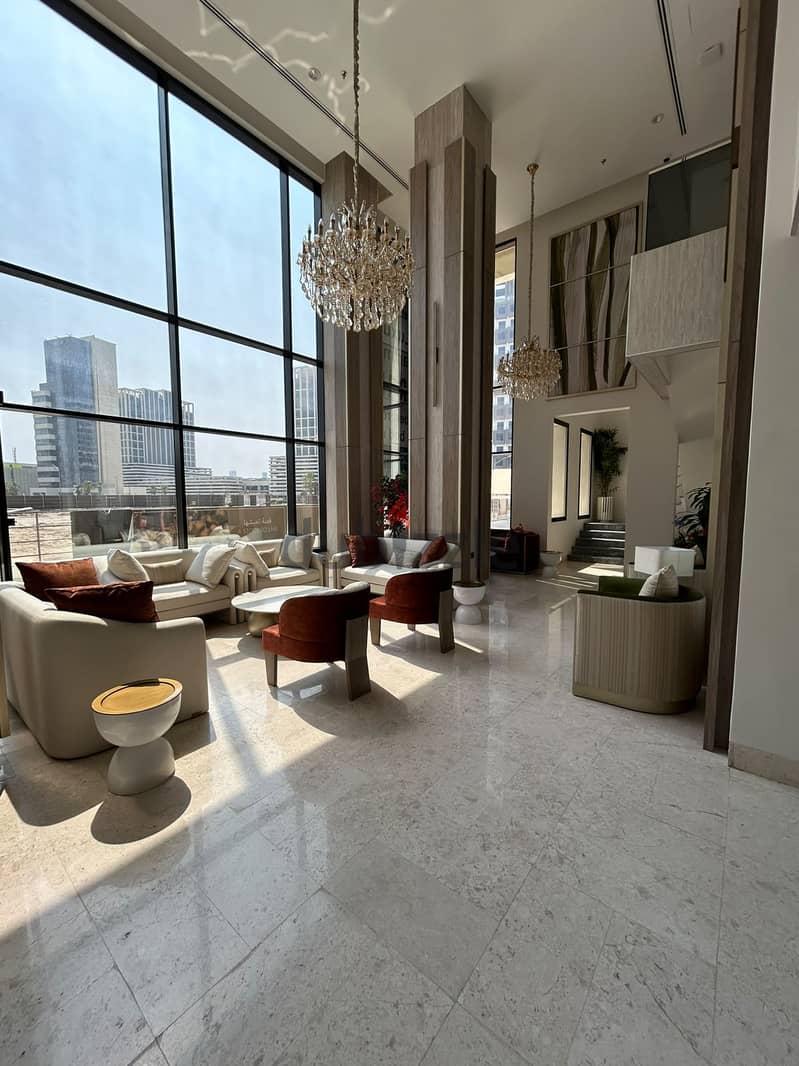 Semi-furnished apartment with a partial sea view for rent in Hessa Al- 7