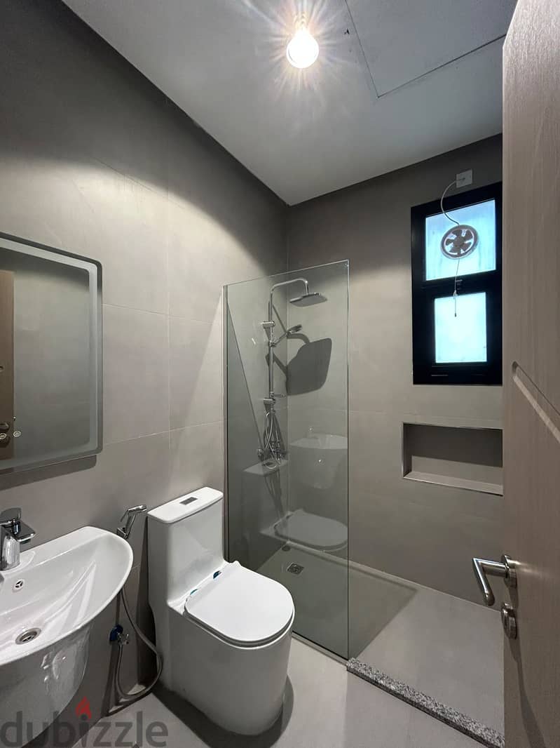 Furnished apartment with a balcony and partial sea view for rent in He 6