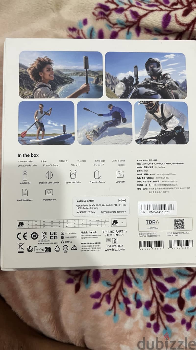  Insta360 X4 8K 360° Camera – Like New 7