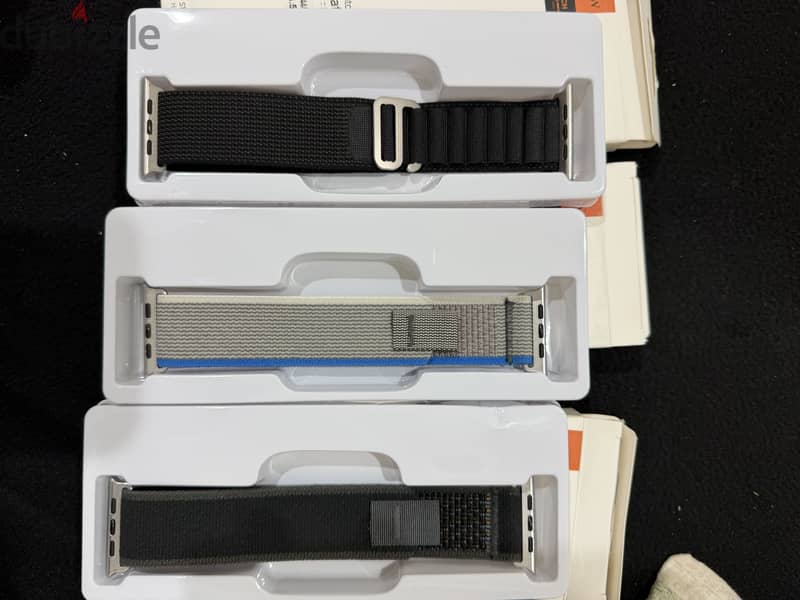 Apple Ultra Watch band loops multiple colors 1