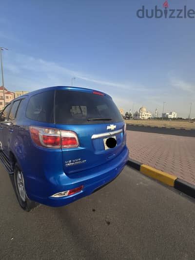 Chevrolet Trailblazer 2013 V6 VVT 3.6L GCC Specs