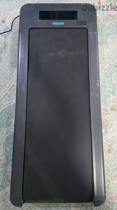 Wansa flat motorized treadmill for sale with remote