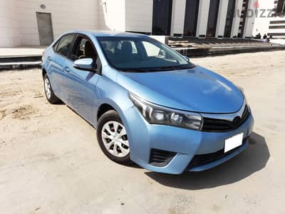 Installments , Toyota Corolla 2015