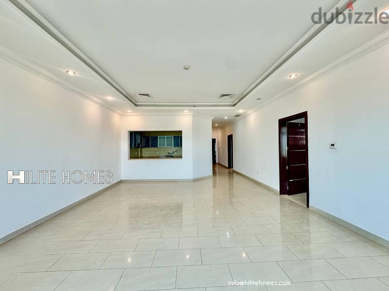 Unfurnished 3 bedroom apartments with balcony for rent in Sulaibikhat 2