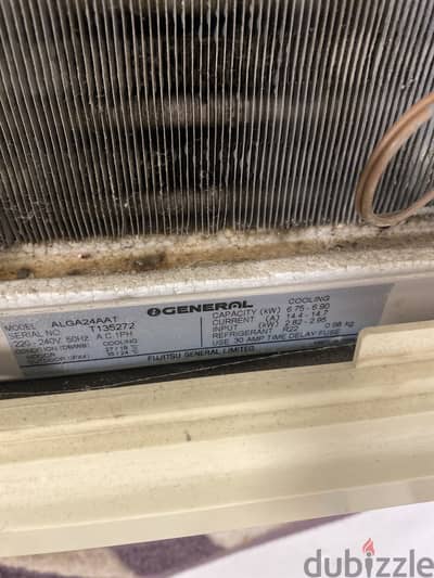 General ac window 2.4btu 2 ton pickup jabriya immediately