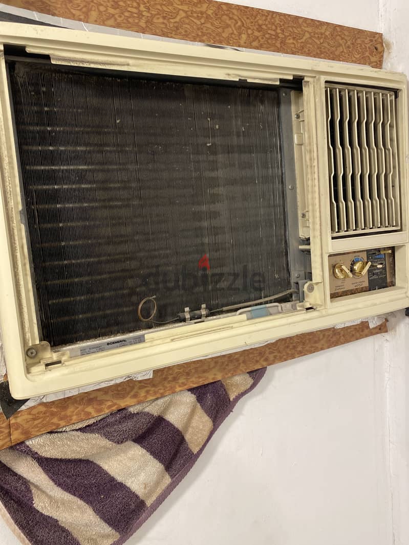 General ac window 2.4btu 2 ton pickup jabriya immediately 2