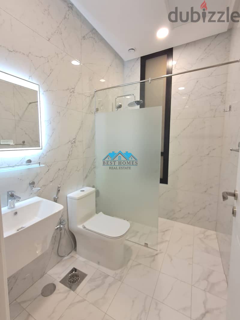 Modern Brand New 3 Master Bedroom Ground Floor Apartment in Rumaithiya 8