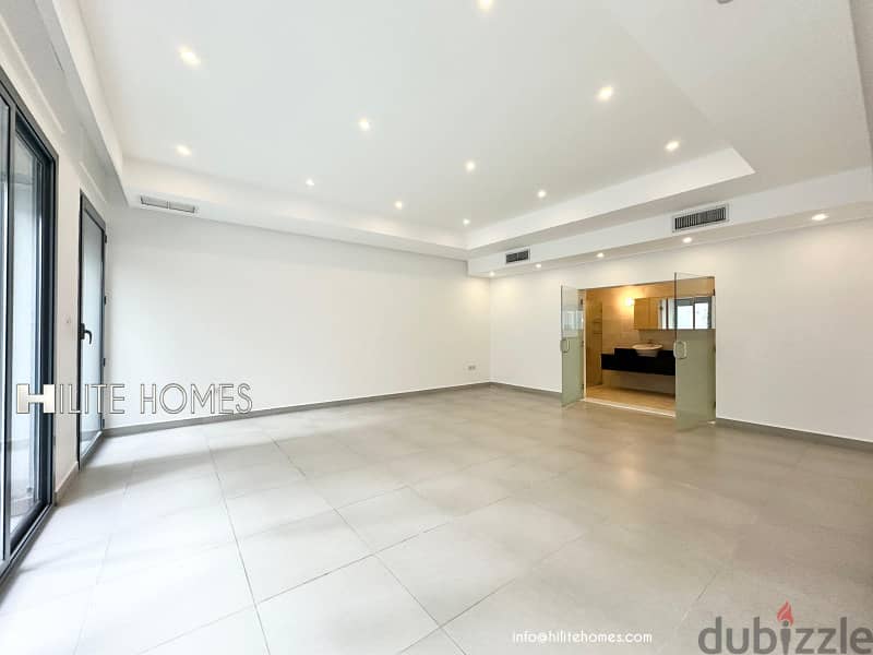 Three bedroom bright basement for rent with pool in Abu Fataira 5