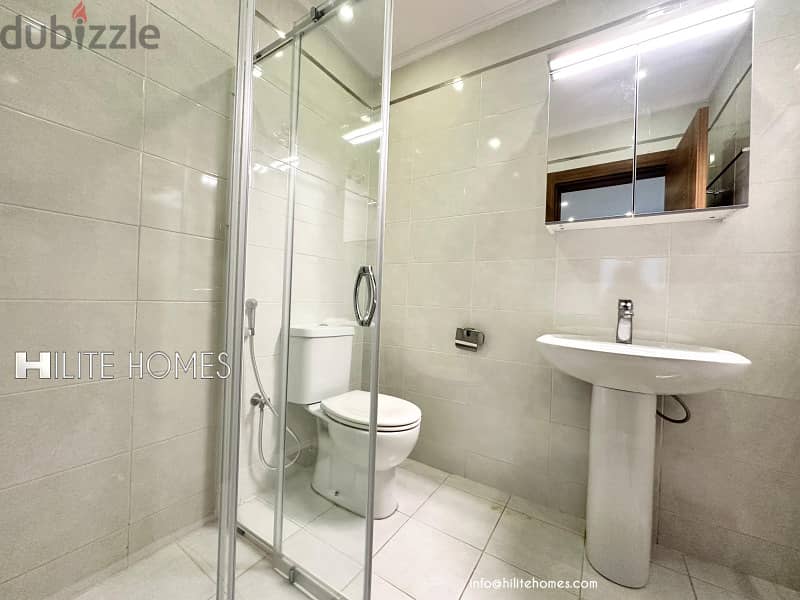 Three bedroom bright basement for rent with pool in Abu Fataira 8