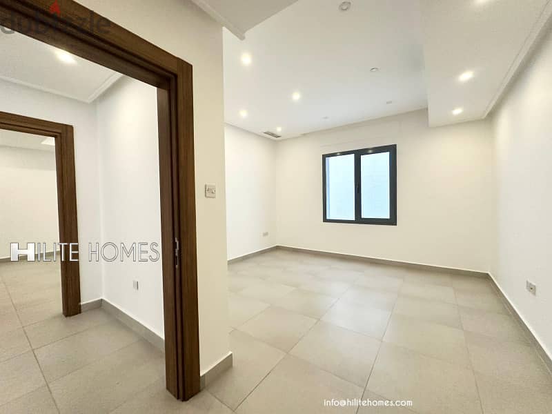 Three bedroom bright basement for rent with pool in Abu Fataira 10