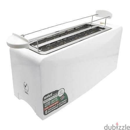 Sanford New 4-slice bread toaster without box for sale. 1
