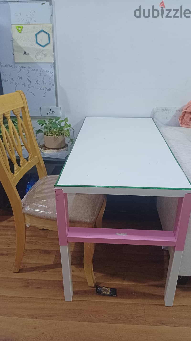 Ikea hight expandable table and chair 1