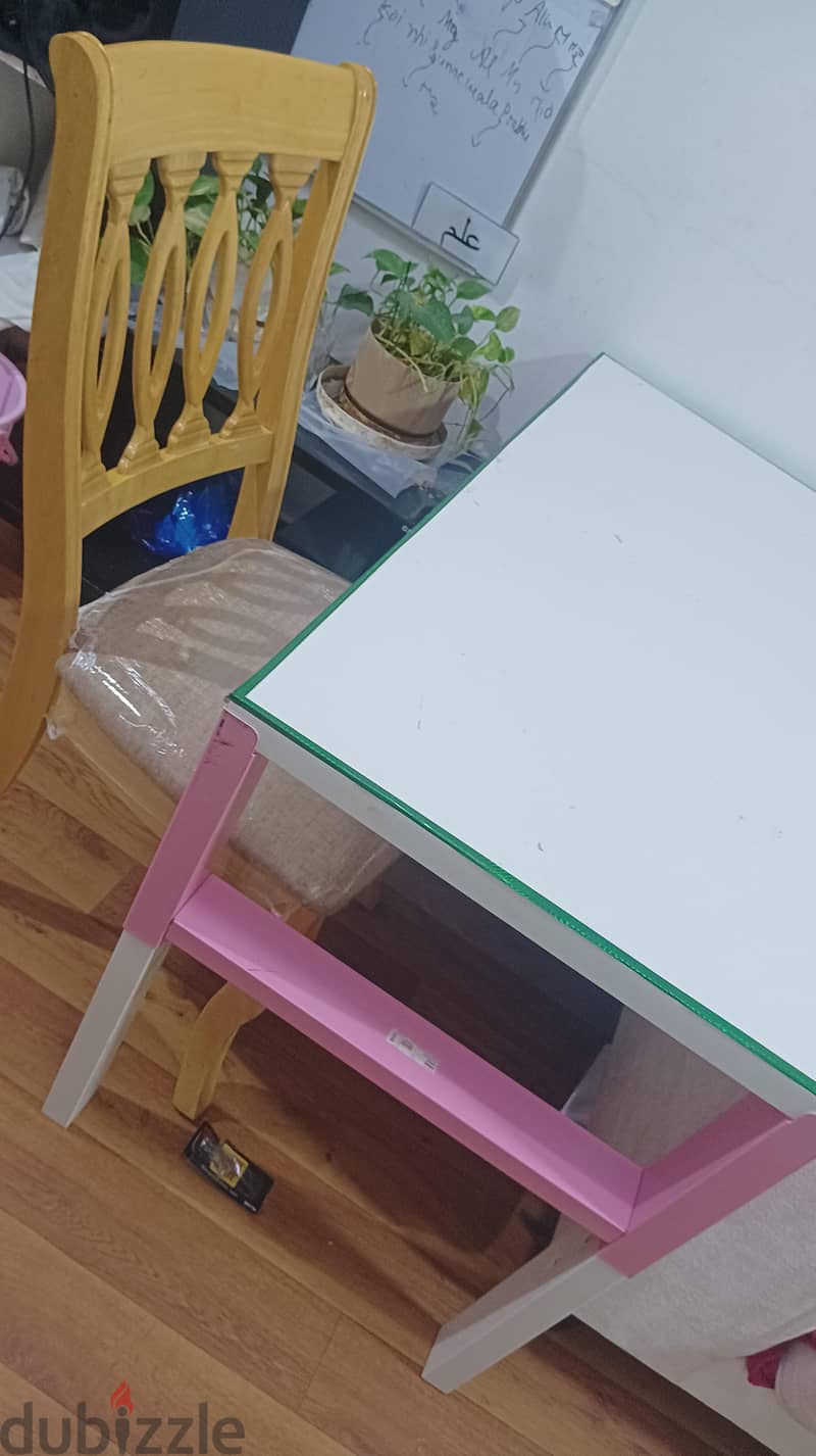 Ikea hight expandable table and chair 2