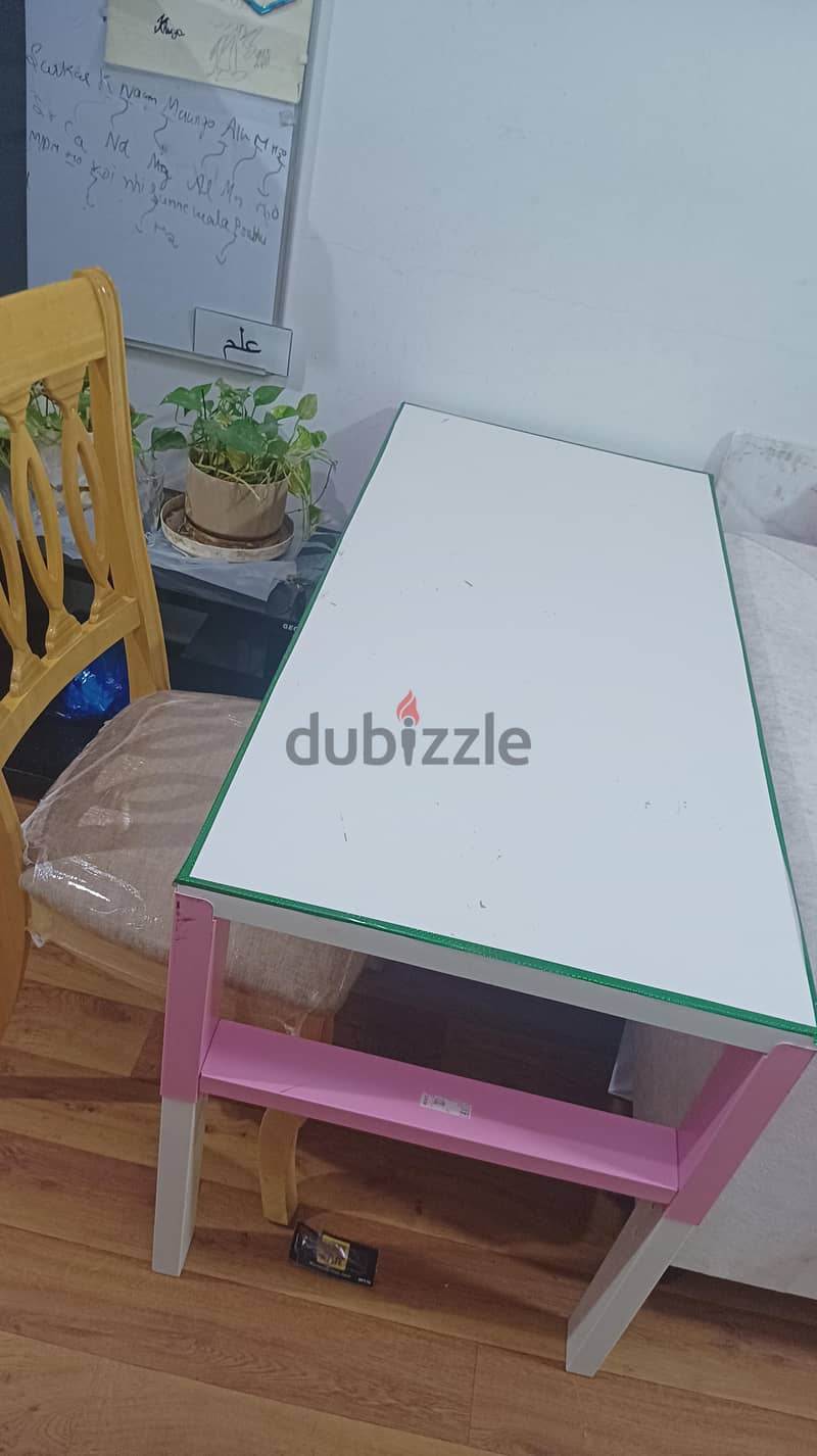 Ikea hight expandable table and chair 3