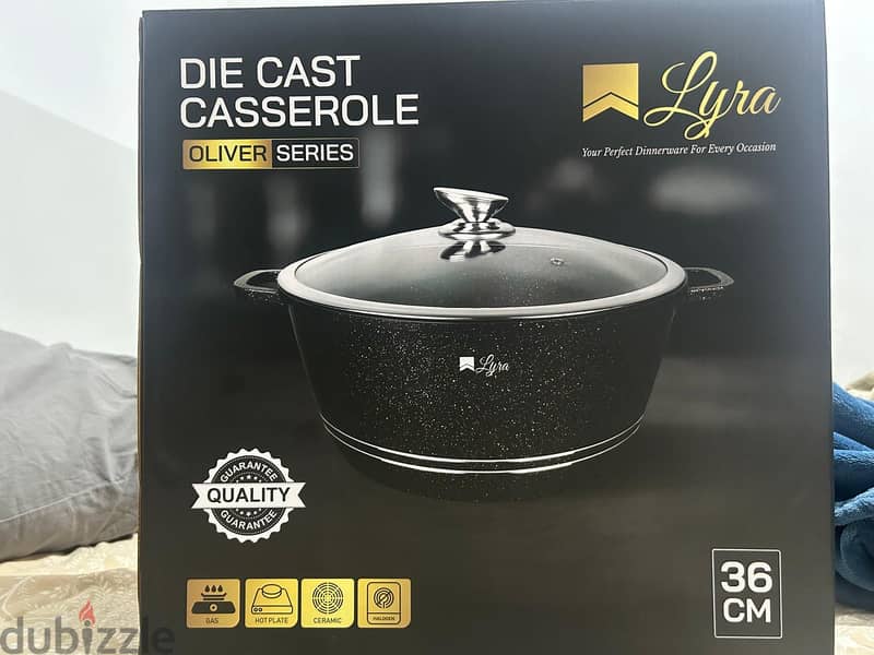 Cooking pot casserole for sale 36 cm 1