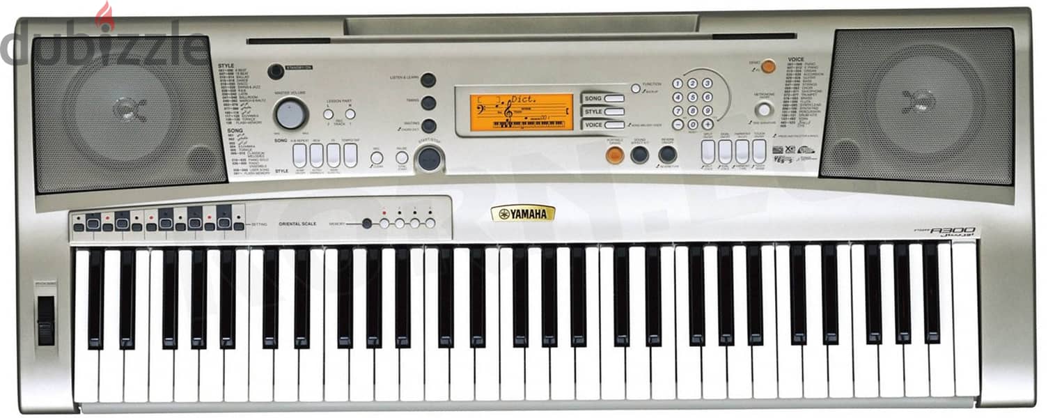 YAMAHA PSR A-300 Oriental Musical Keyboard for sale 1