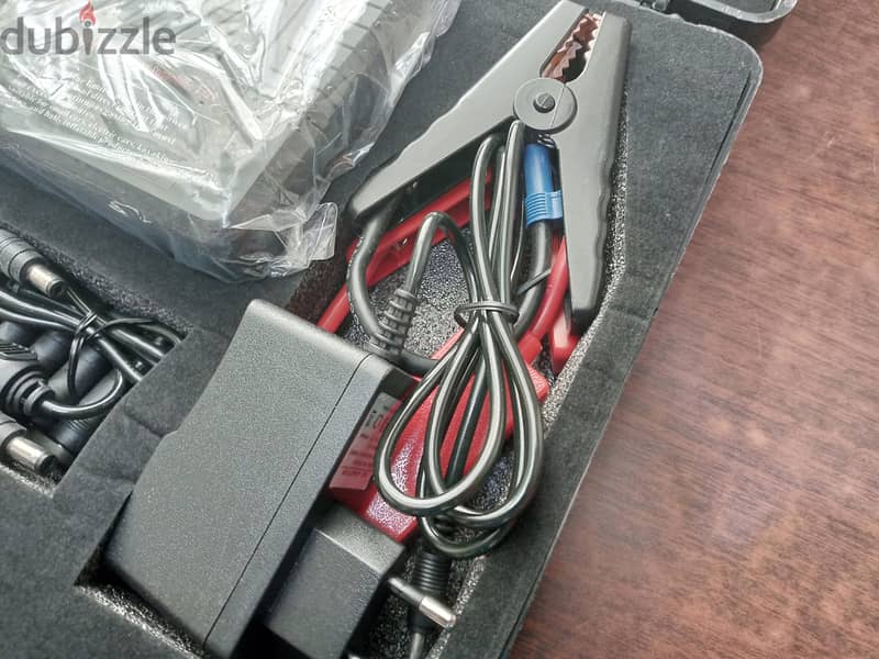 For Car Tire Compressor, Jumpstart battery check description 1