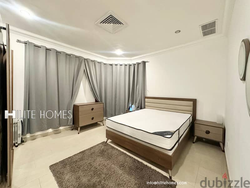 Furnished 3 bedroom apartments with balcony for rent in Sulaibikhat 1