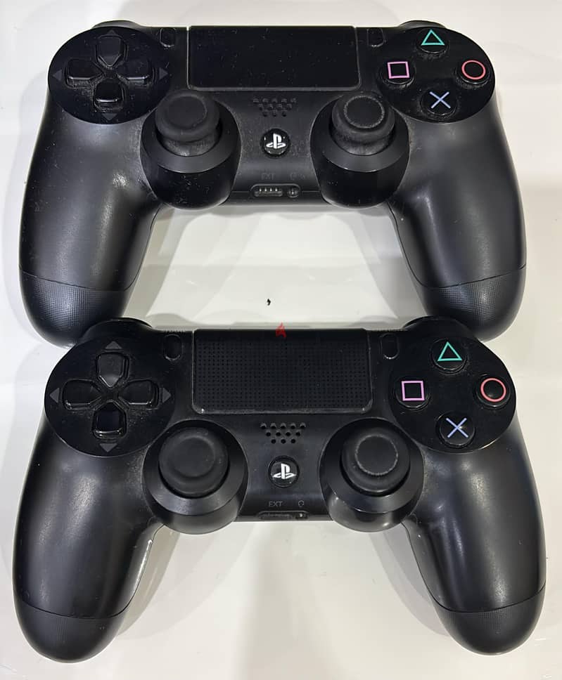 Sony PS 4 Slim + Two Controls For Sale 2