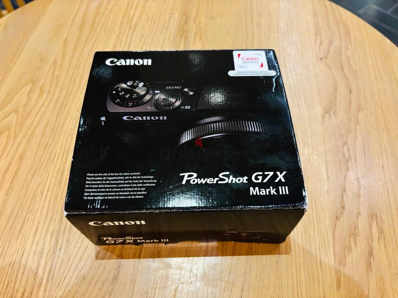 Canon G7X III 5
