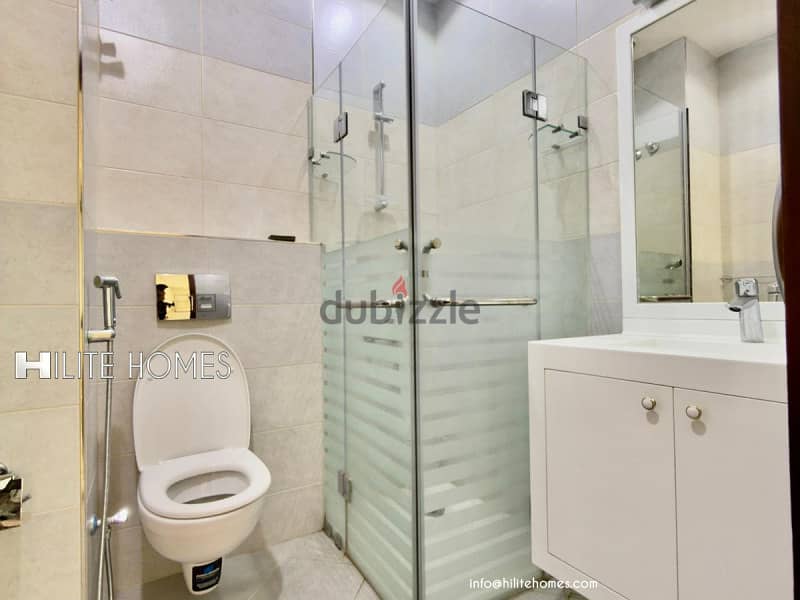 2 bedroom sea view compound apartments for rent in Al-Bida 3