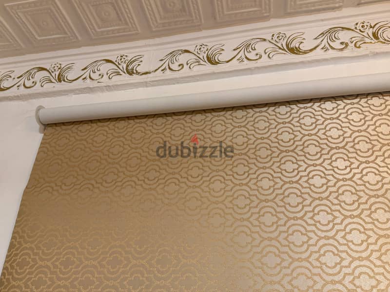 Golden design curtain 3