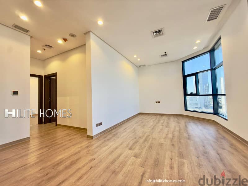 Seaview 2 bedroom semi furnished apartment for rent in Sabah Al Salem 3