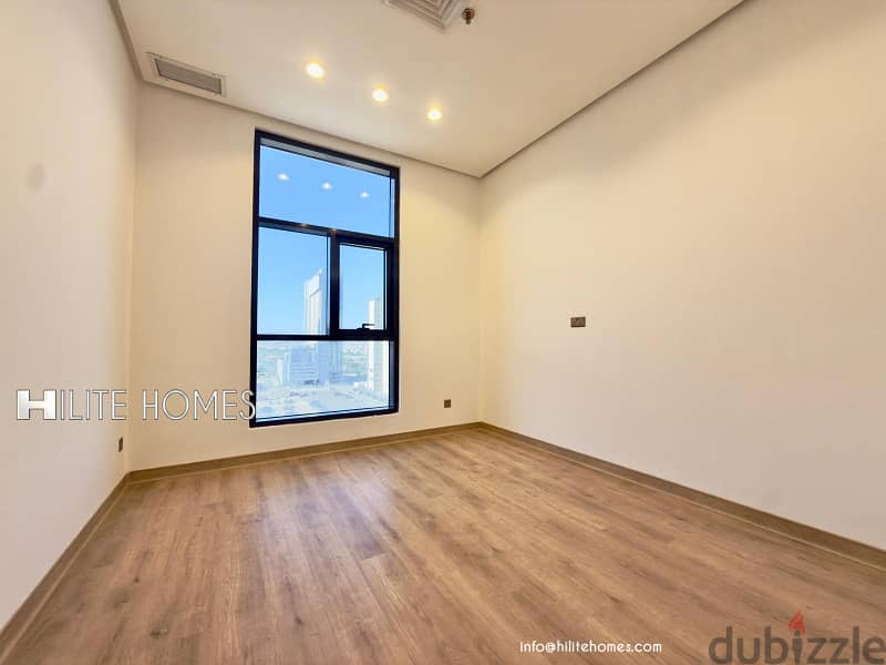 Seaview 2 bedroom semi furnished apartment for rent in Sabah Al Salem 5