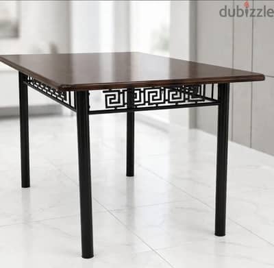 Modern Wood and Dining Table