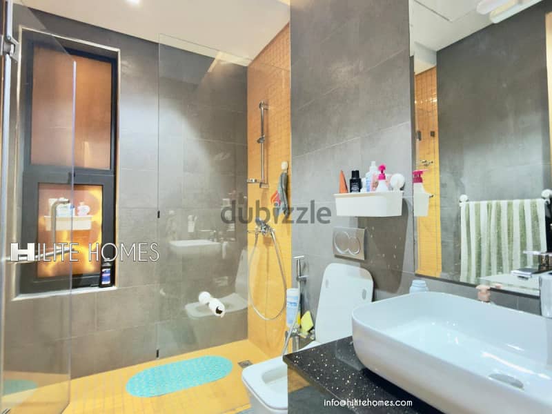 Modern three bedroom furnished apartment for rent in Sabah al Salem 3