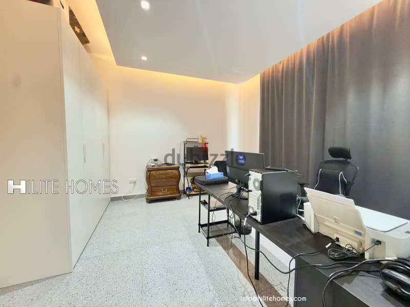 Modern three bedroom furnished apartment for rent in Sabah al Salem 9