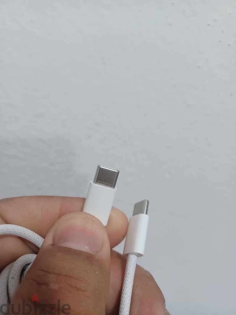 كابل آبل أصلي 100% وكالة مضفر USB-C (بحالة الجديد 1