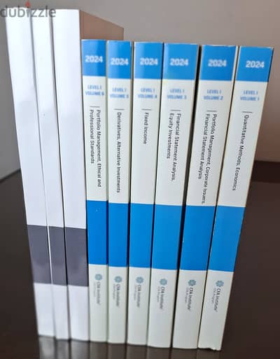 Official CFA Books + Kaplan Schweser CFA - Complete Set