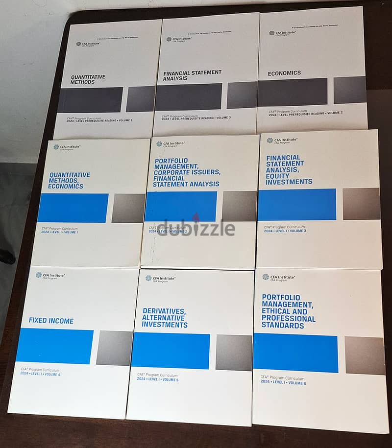 Official CFA Books + Kaplan Schweser CFA - Complete Set 4