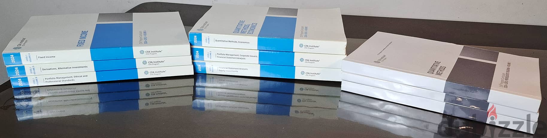 Official CFA Books + Kaplan Schweser CFA - Complete Set 8
