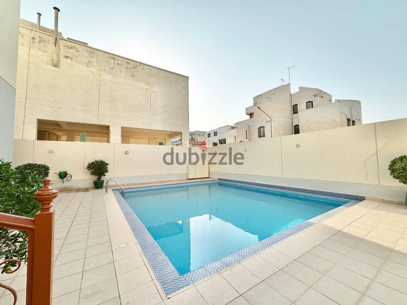 Spacious Four Bedroom Floor with Balcony for Rent in Mishref 2