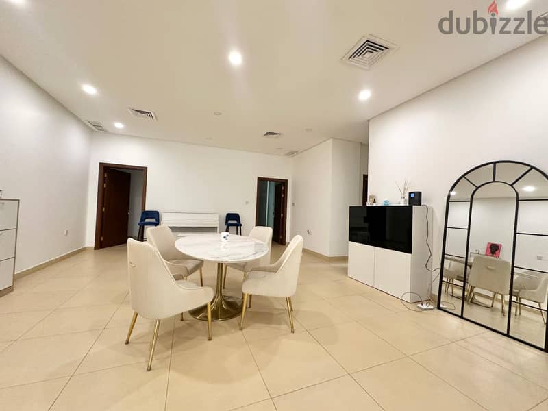 Spacious Four Bedroom Floor with Balcony for Rent in Mishref 17