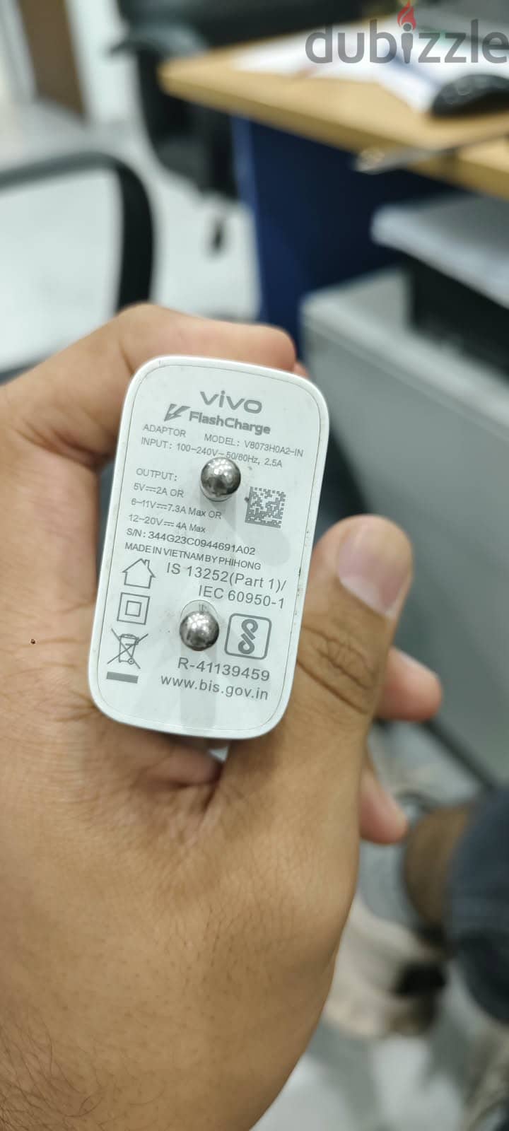vivo original charger 80w 1