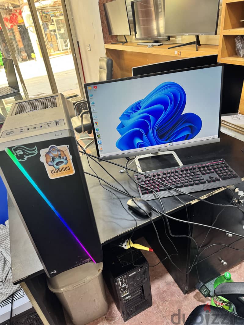 Gaming Pc i5 9Th Generation  Ram 16GB  SSD 256Gb HDD 1TB  GTX 1650 4GB 4