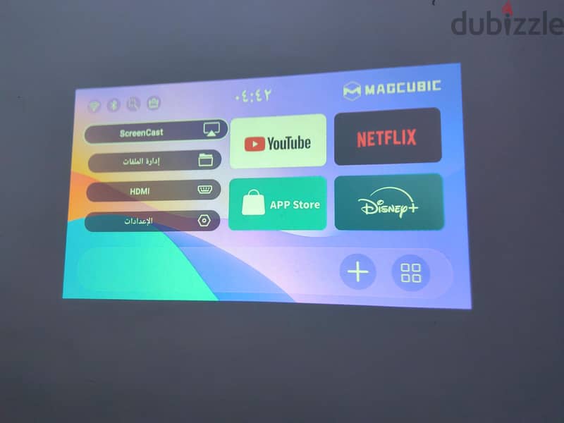 projector Magcubic L018 orginal smart Android 14 Rotatable360 wifi B 10