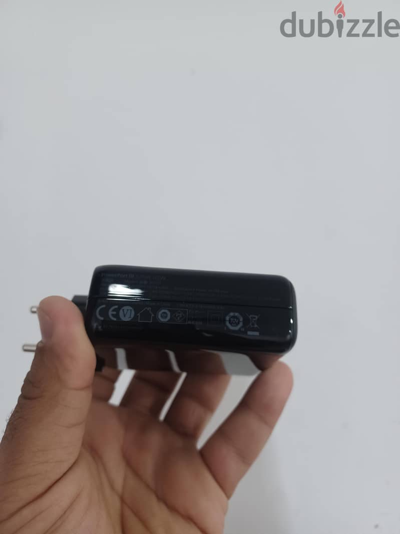 شاحن أنكر أصلي 65 واط Anker PowerPort III Pod - بحالة ممتازة 3