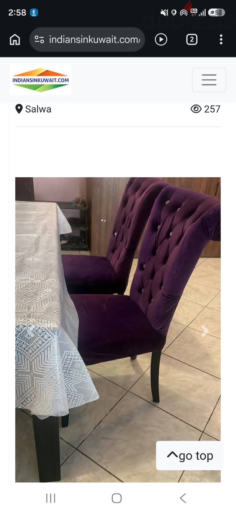 bedroom set with dining table and Center Table for sale 5