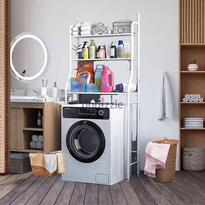 washing machine rack 3 tier full metal