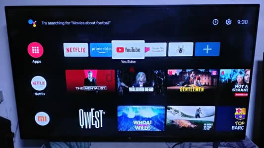 75 inch android smart TV with mi smart stick