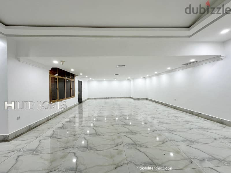Five bedroom basement floor for rent in Siddeeq 10
