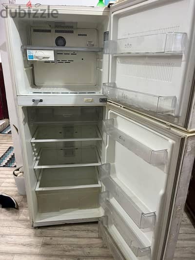 LG double door fridge